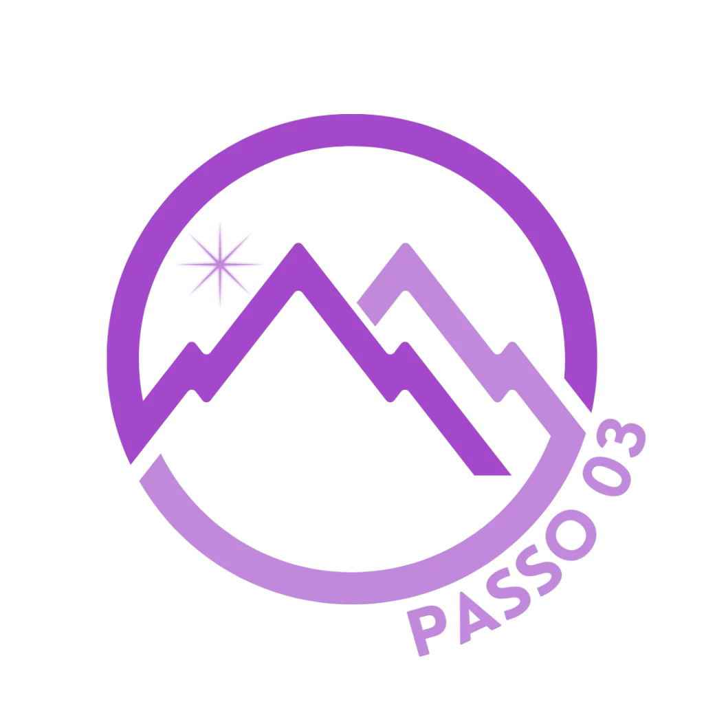 Ícone roxo representando o terceiro passo da Jornada do Astrólogo.